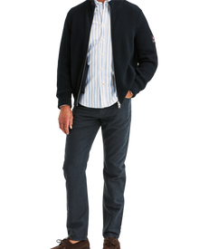 Brenton zip cardigan