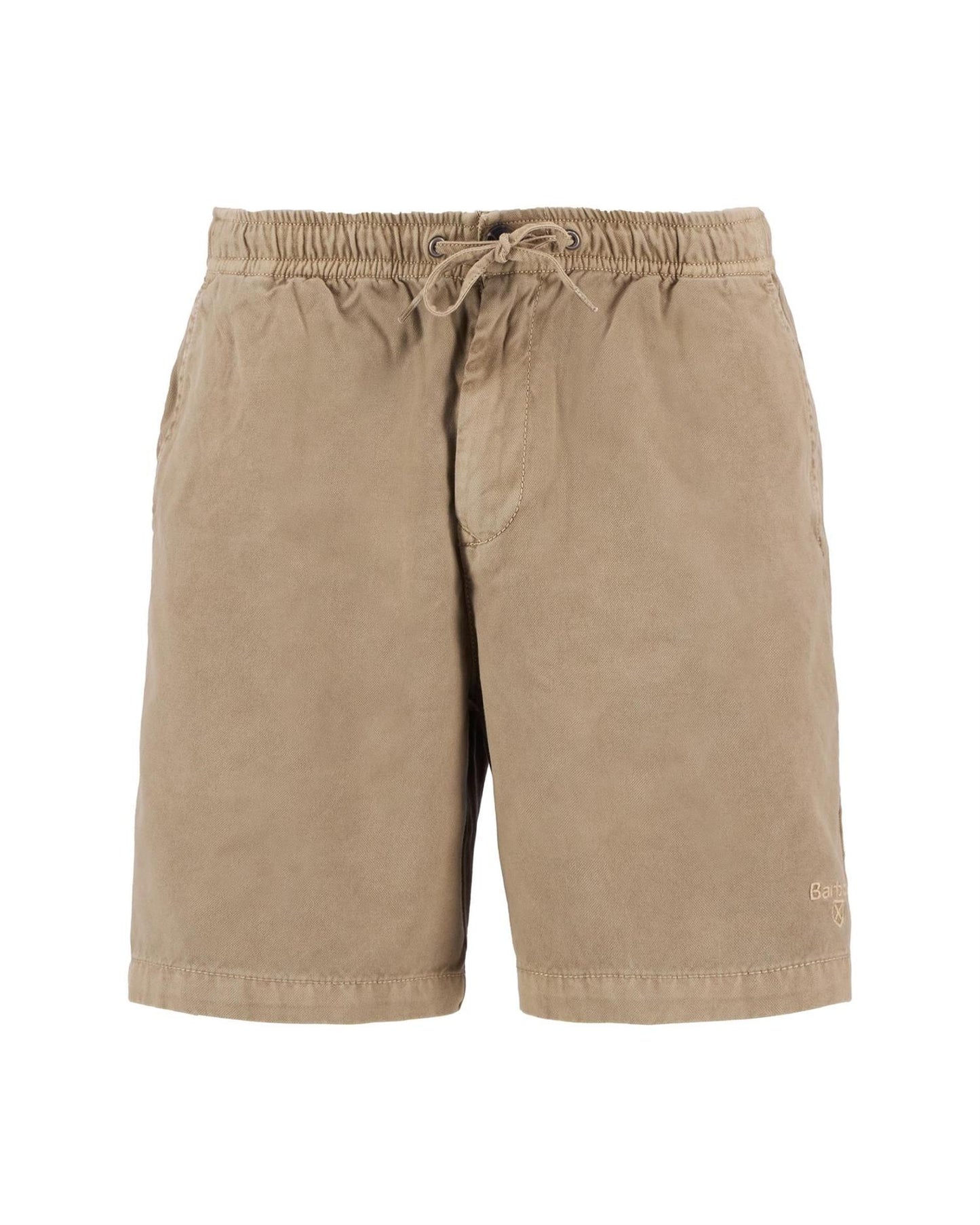 Washed Oxford Relaxed Shorts