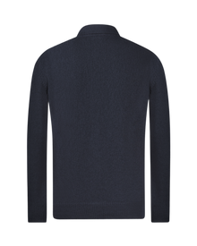 Overshirt Bouclé – Dark Navy