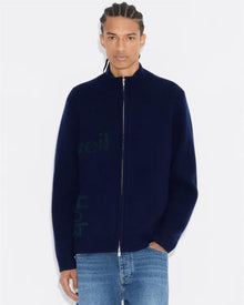 Haza Logo Zip Cardigan