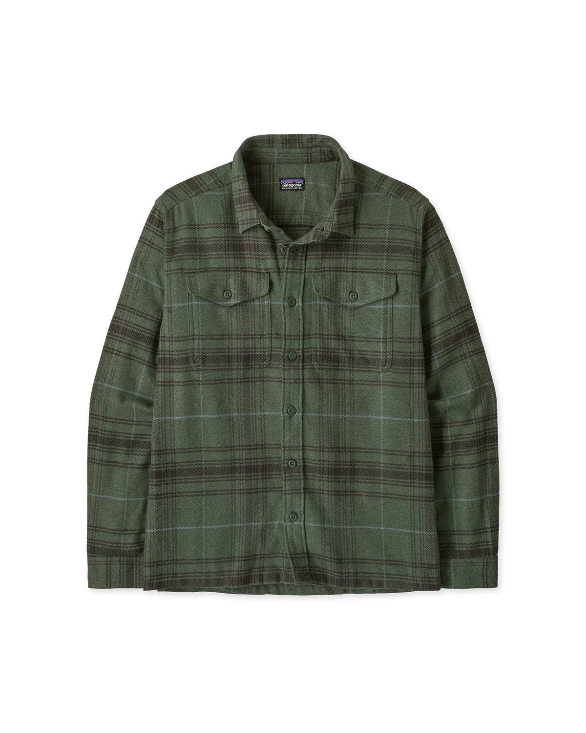 Fjord Flannel Shirt – Treeline Green