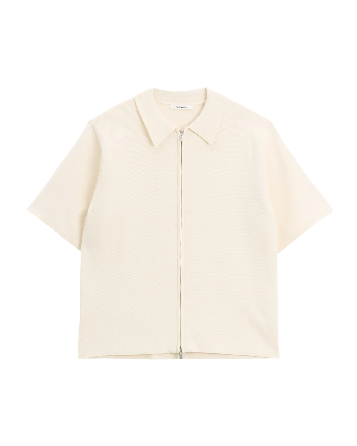 Summer Zip-Up Polo Knit