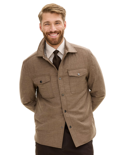 Regular Fit Vattert Flannel Overshirt