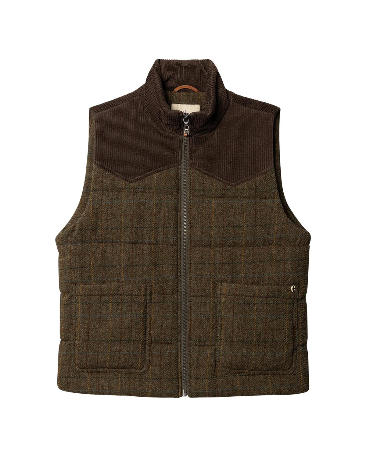 BGalec Skotch Waistcoat – Brown Check