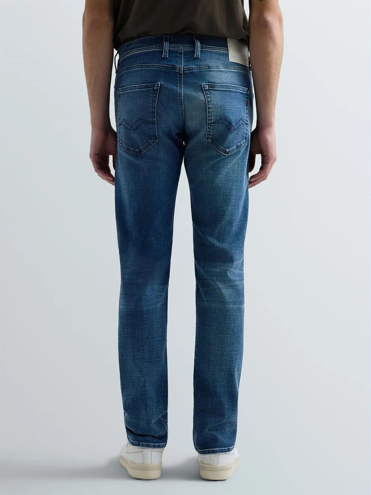 Grover Hyperflex Straight Fit Jeans – Medium Blue