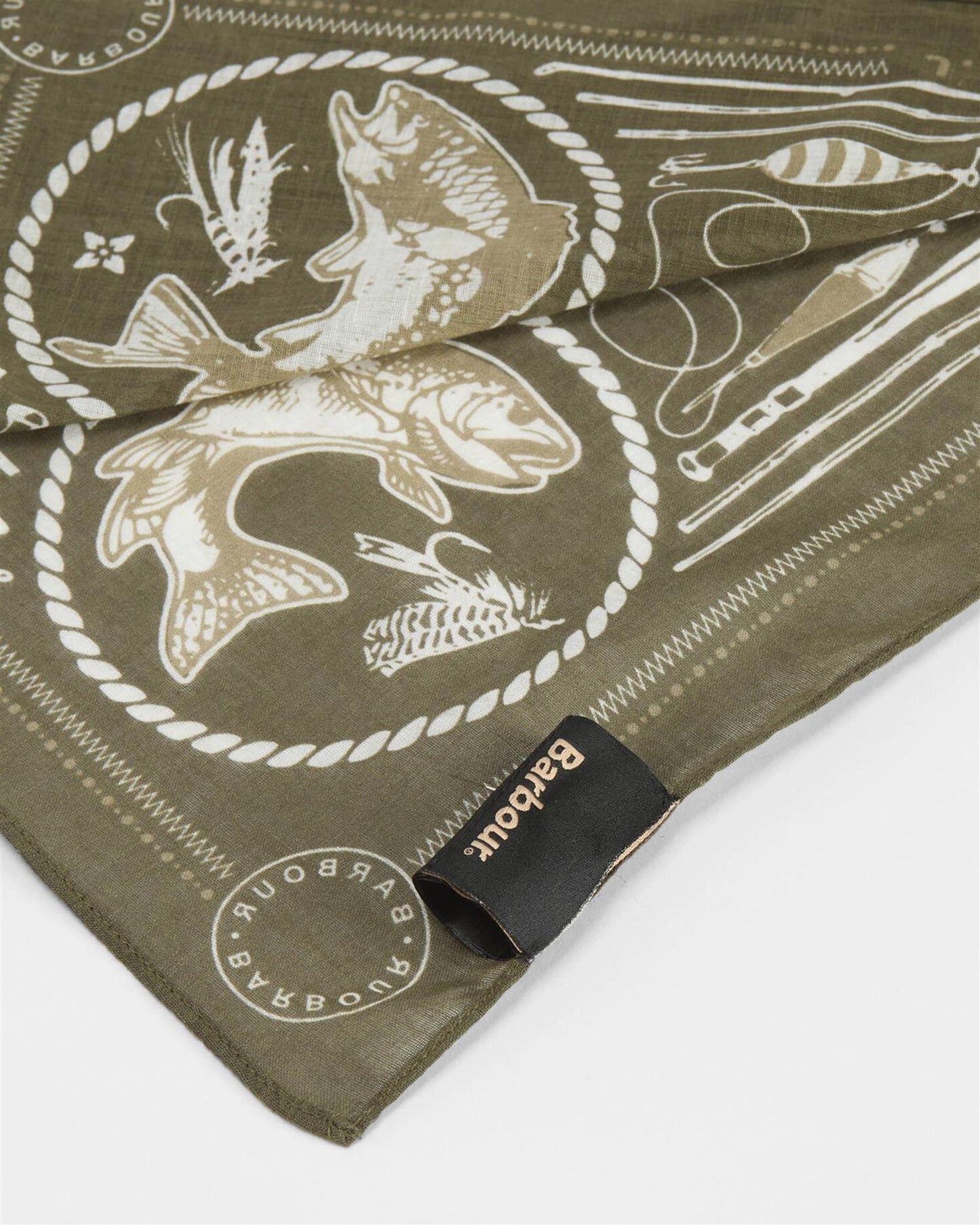 Heritage Bandana - Mid Olive