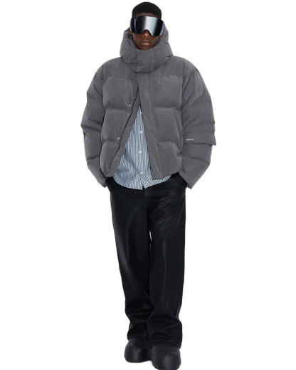 Narvik Brushed Down Jacket Grey