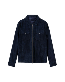Suede Zip Jacket