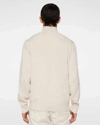 J.Lindeberg Alex Half Zip Knitted Sweater - Mandy