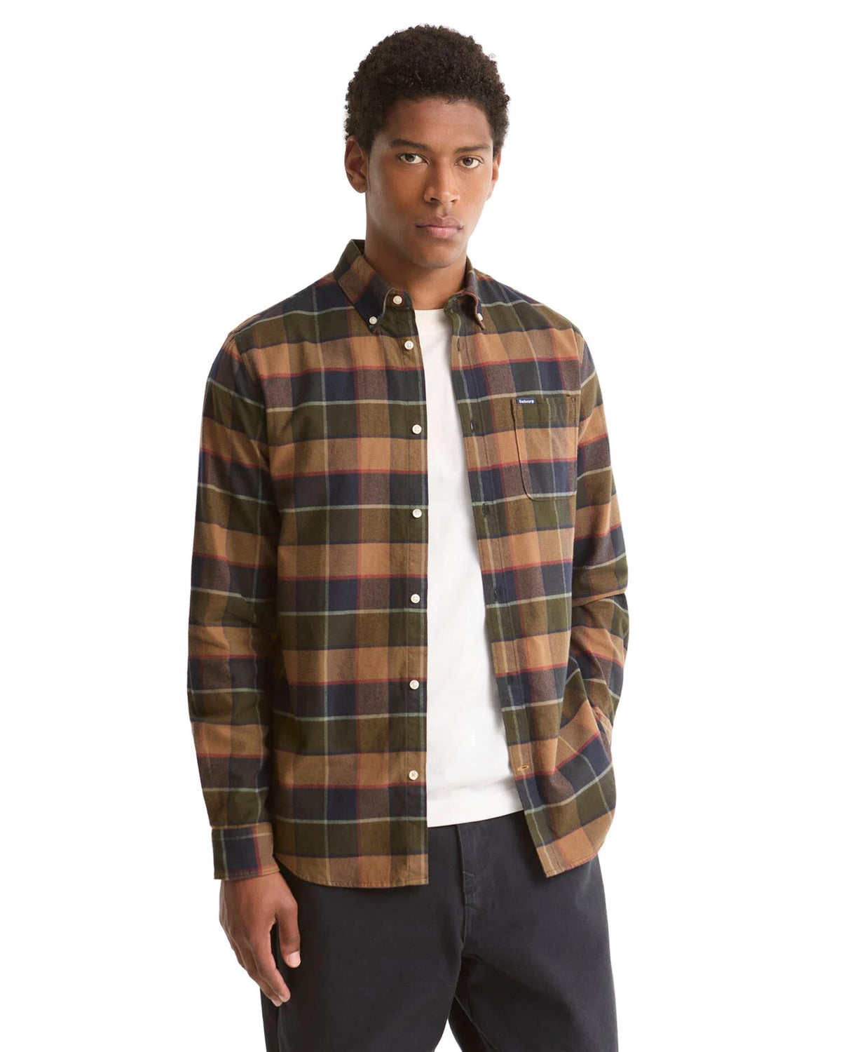 Valley Tailored Long-Sleeved Shirt Flerfarget