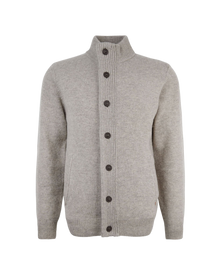 Essent Patch Zip Through Knitted Jumper