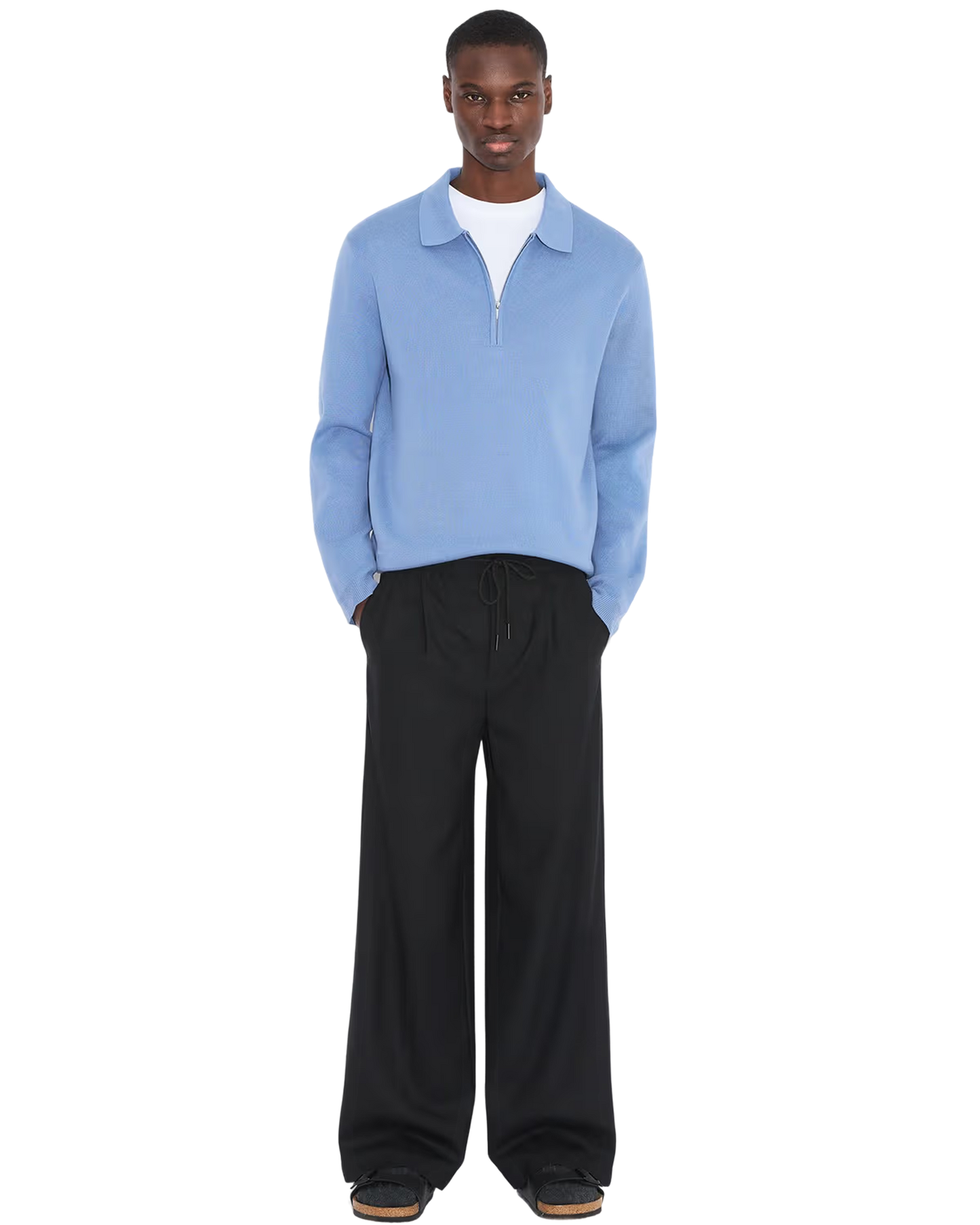 Milano Knit Half-Zip Sweater