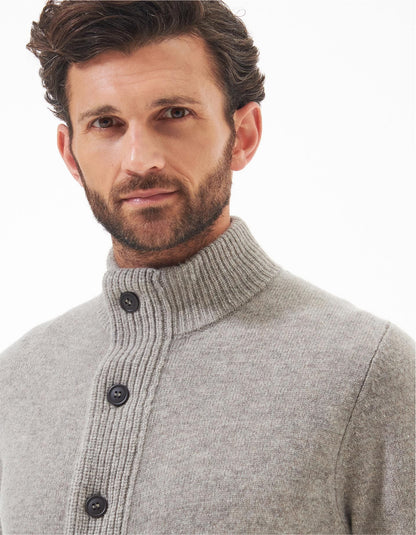 Essential Patch Zip Through Cardigan