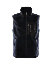 Bowman Pile Vest - Dark Navy