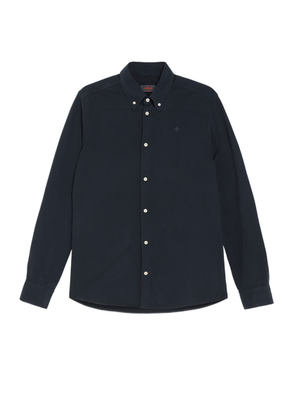 Camden Pique Shirt Old Blue