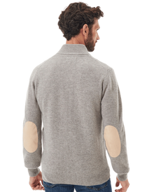 Essent Patch Zip Through Knitted Jumper