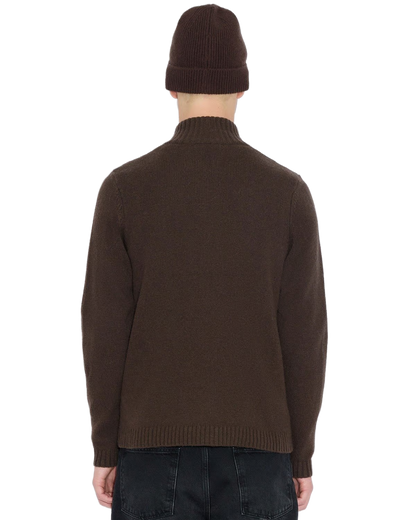 Wool Zip Cardigan