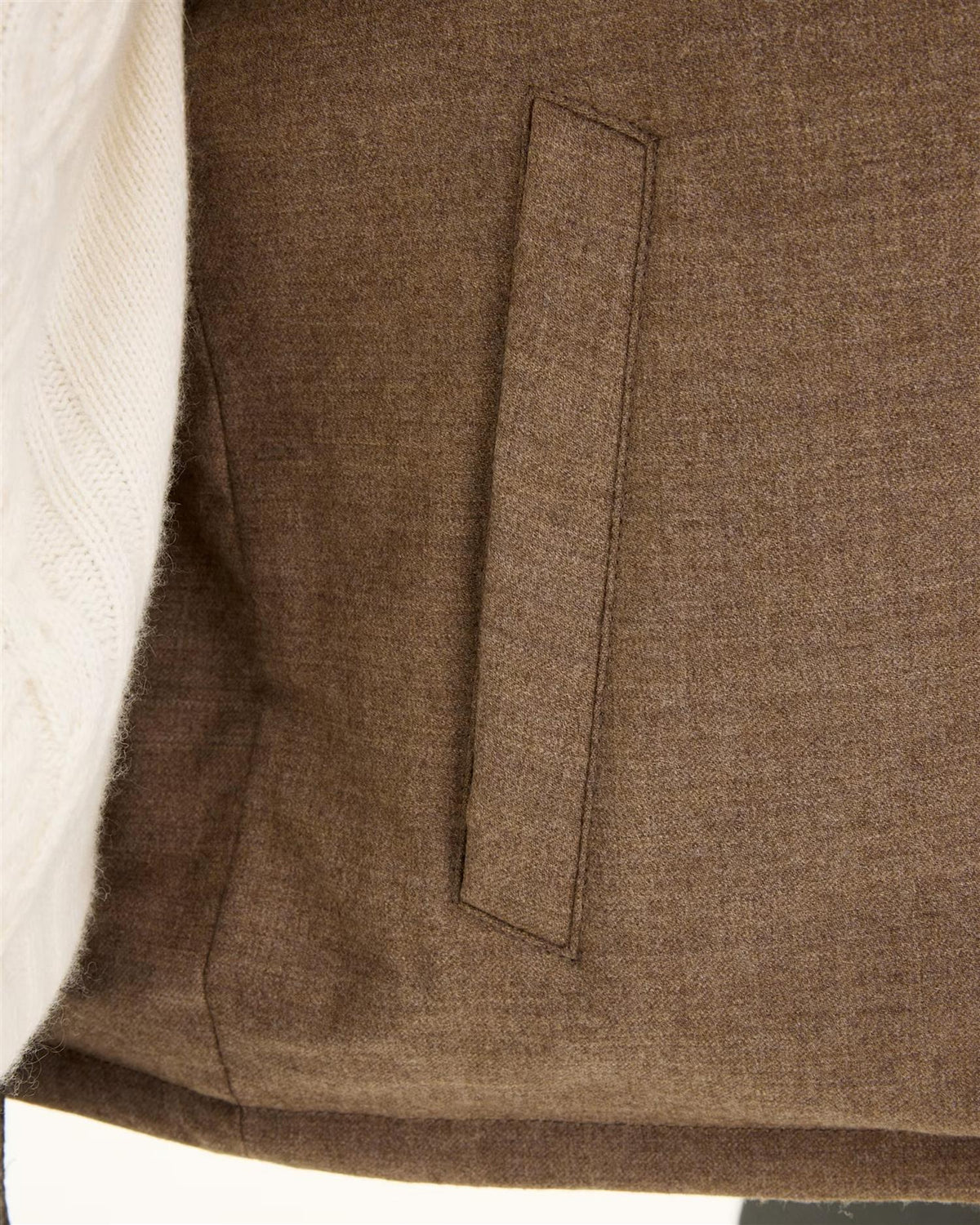 Oscar Jacobson Reversible Padded Flannel Vest – Melange