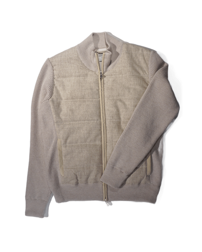 Hybrid Jacket Flanel Wool - Cream