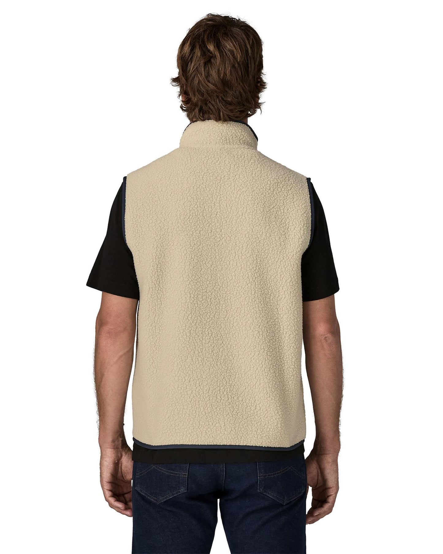 Retro Pile Fleece Vest - Pelican