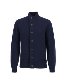 Essent Patch Zip Through Knitted Jumper