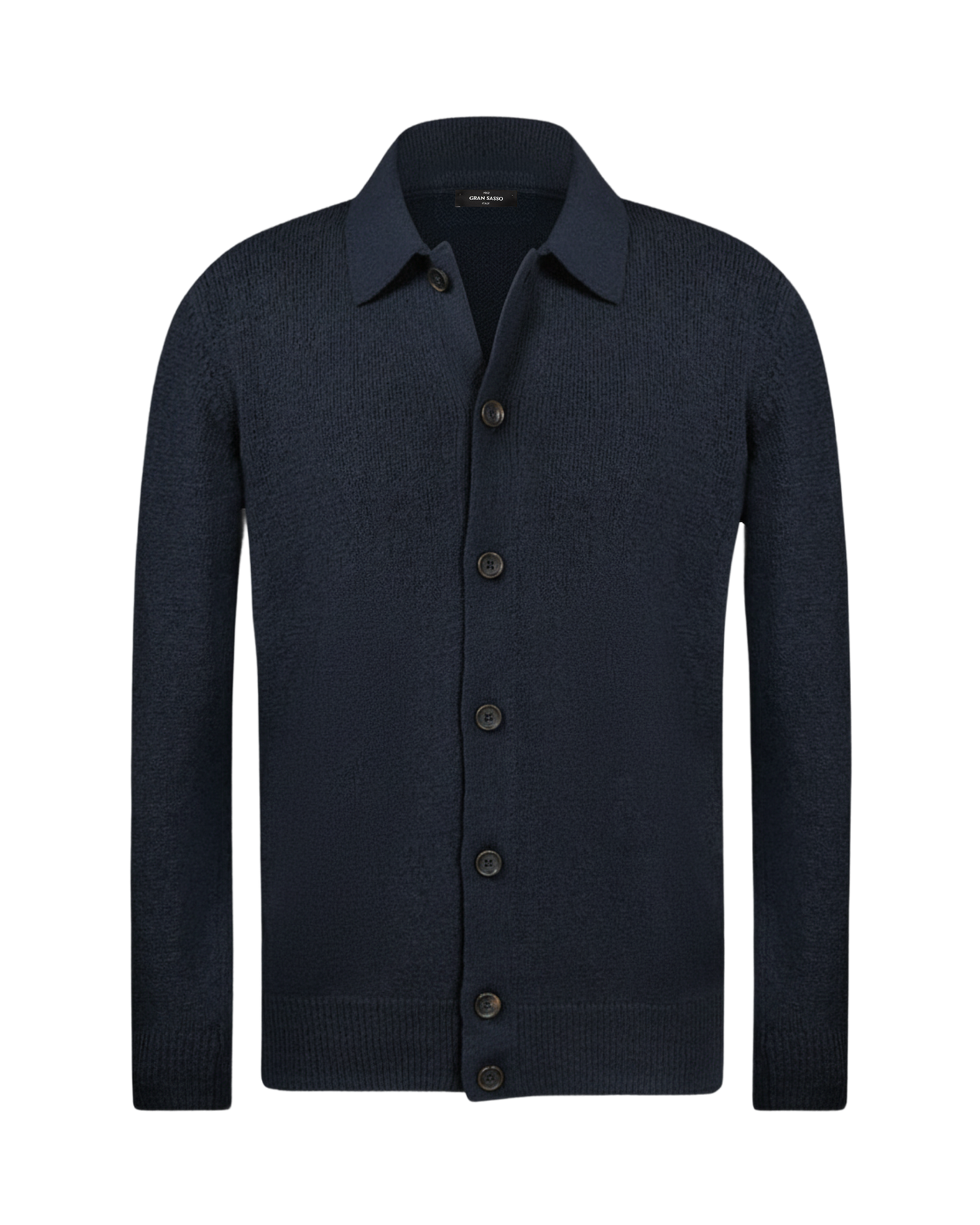 Overshirt Bouclé – Dark Navy