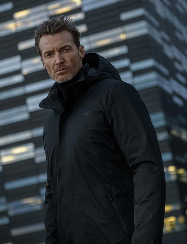 UBR Black Storm Coat - Mandy