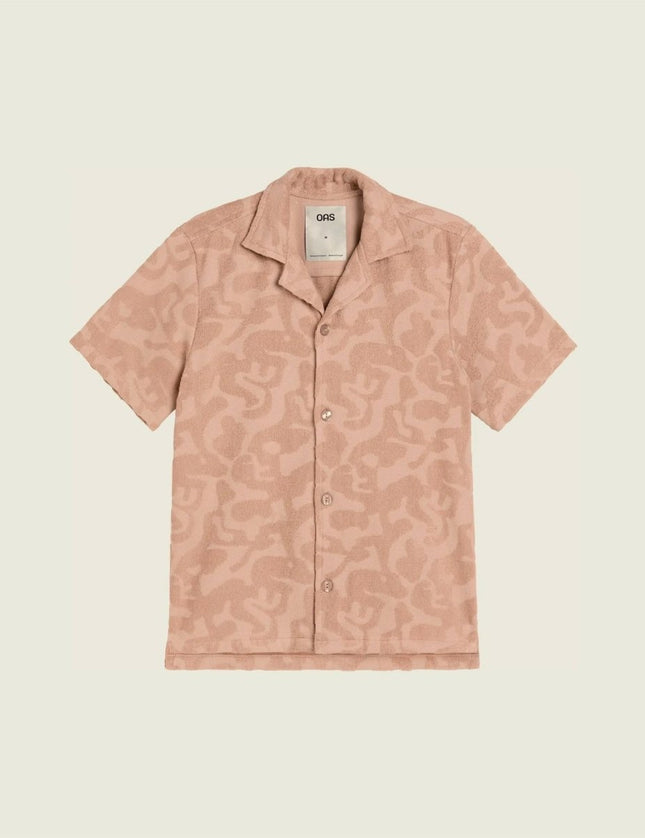 OAS Blush Puzzlotec Cuba Terry Shirt - Mandy