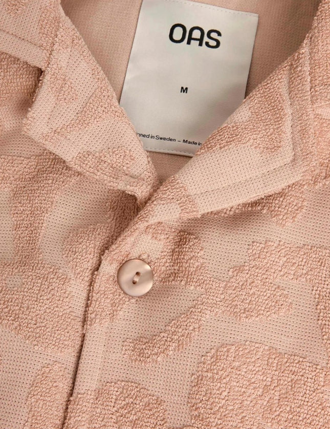 OAS Blush Puzzlotec Cuba Terry Shirt - Mandy
