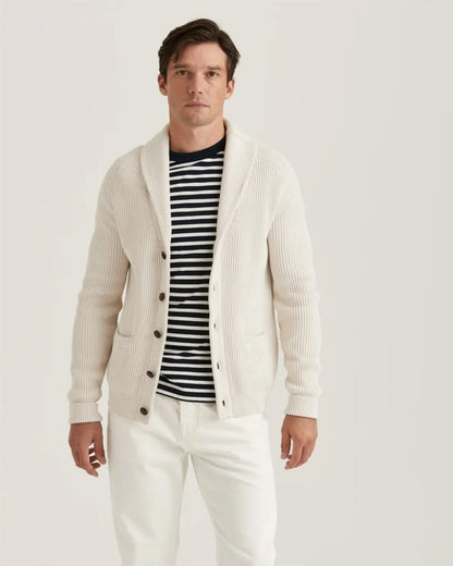 Morris Stockholm Brayden shawl cardigan - Mandy