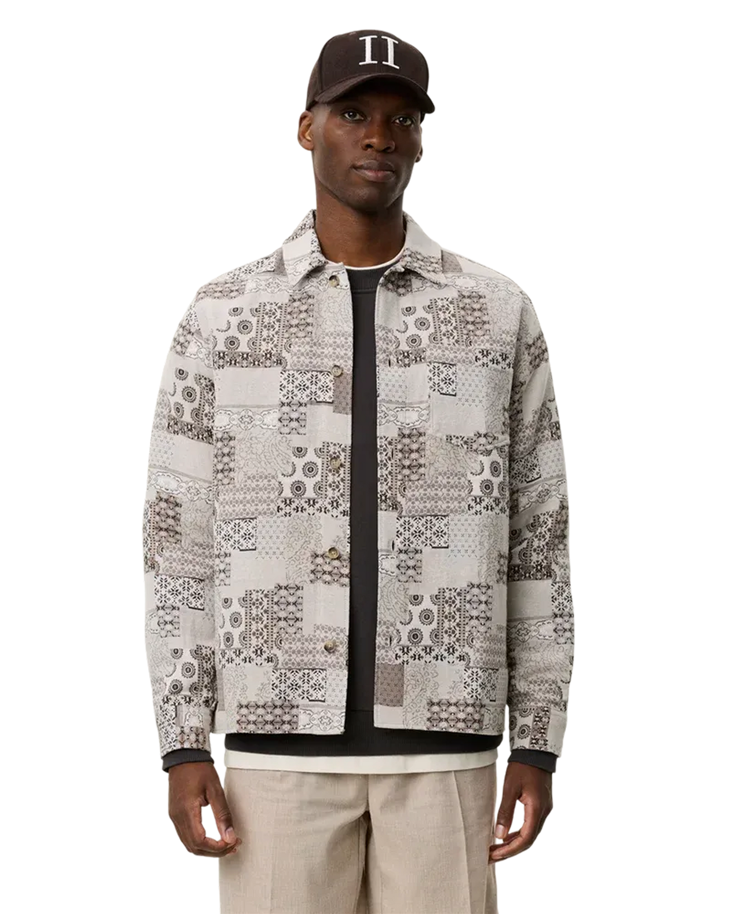 Layton Patchwork Jacquard