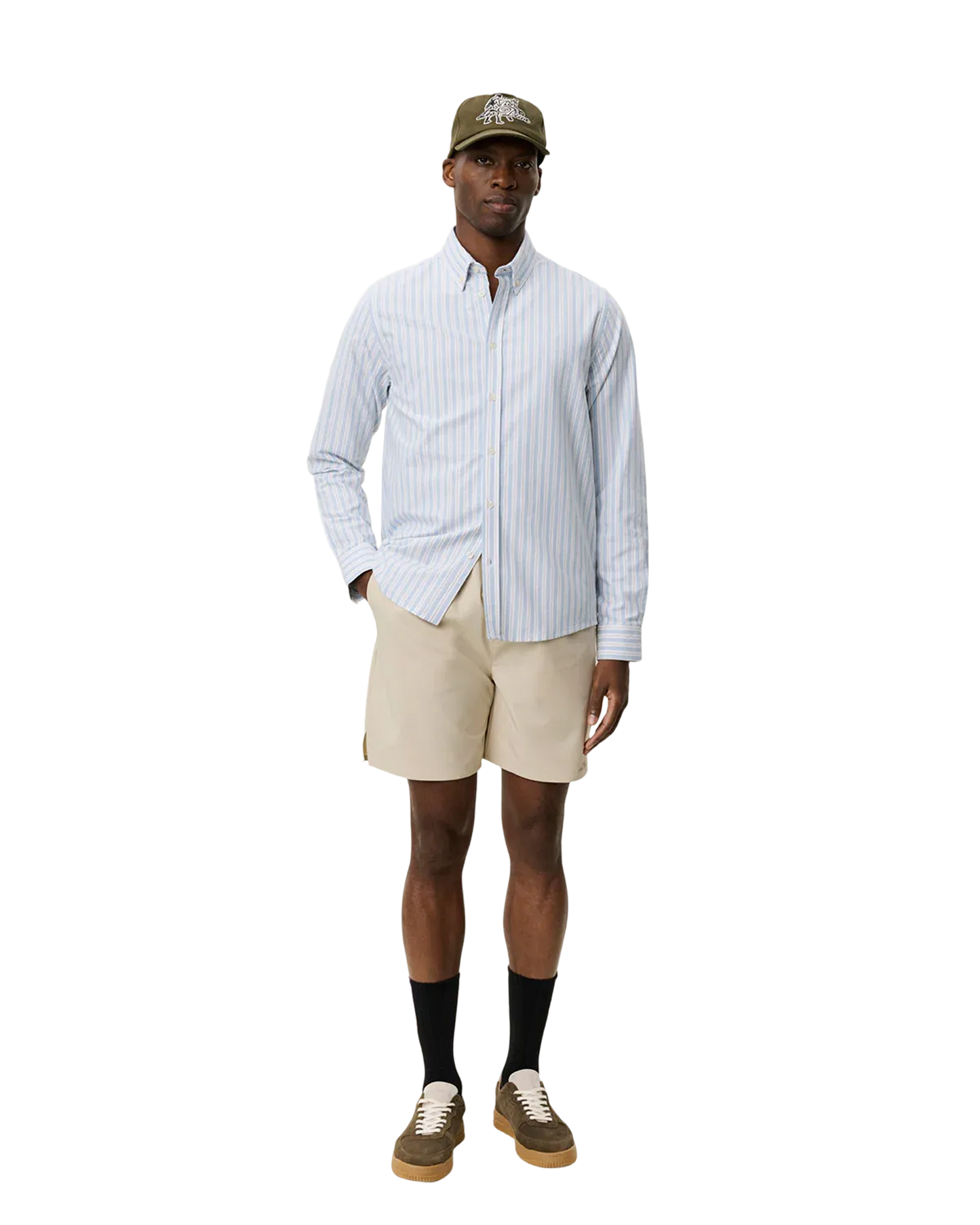 Konrad Striped Oxford Shirt