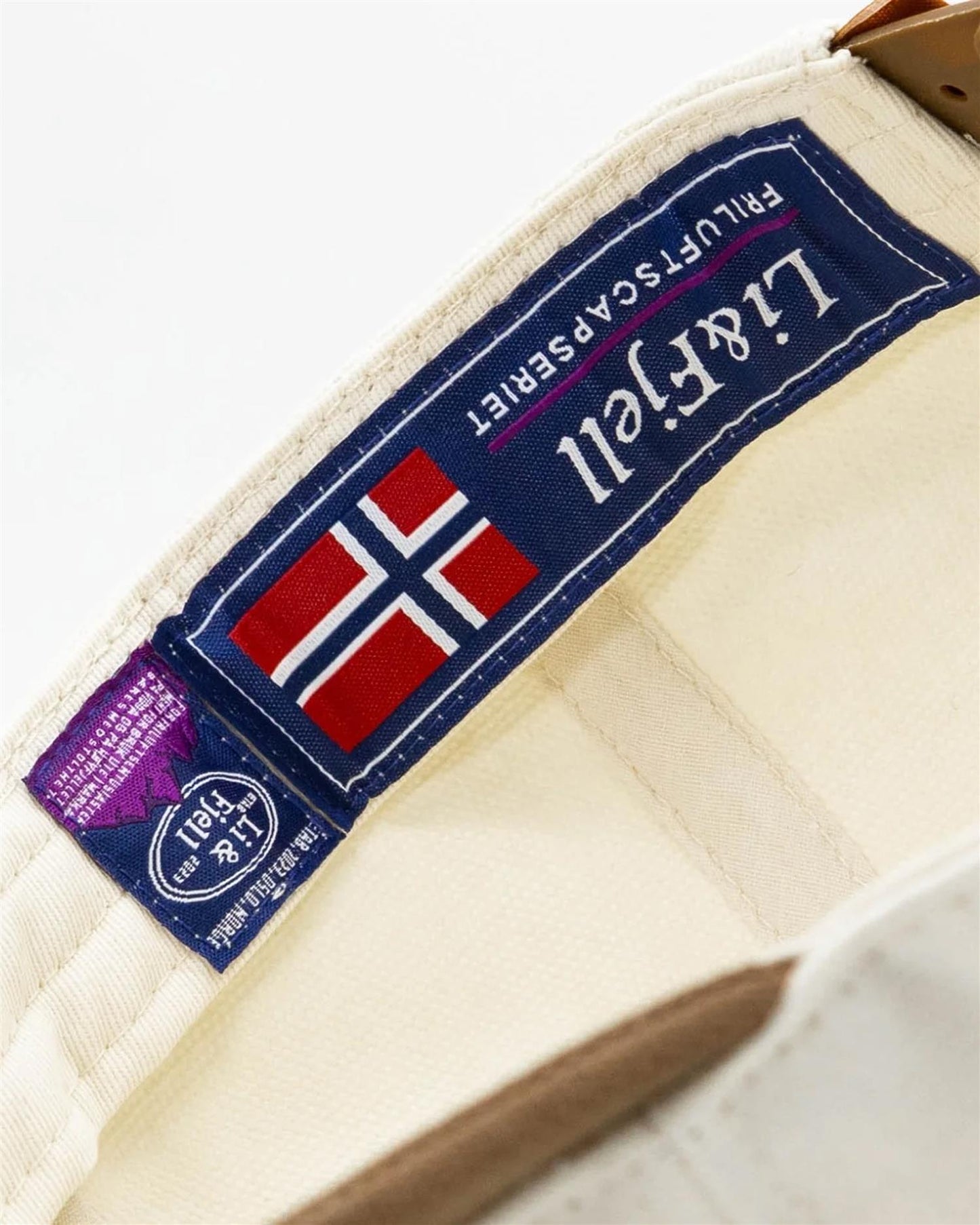 Lyngen Rekreasjon Caps – Hvit/Brun