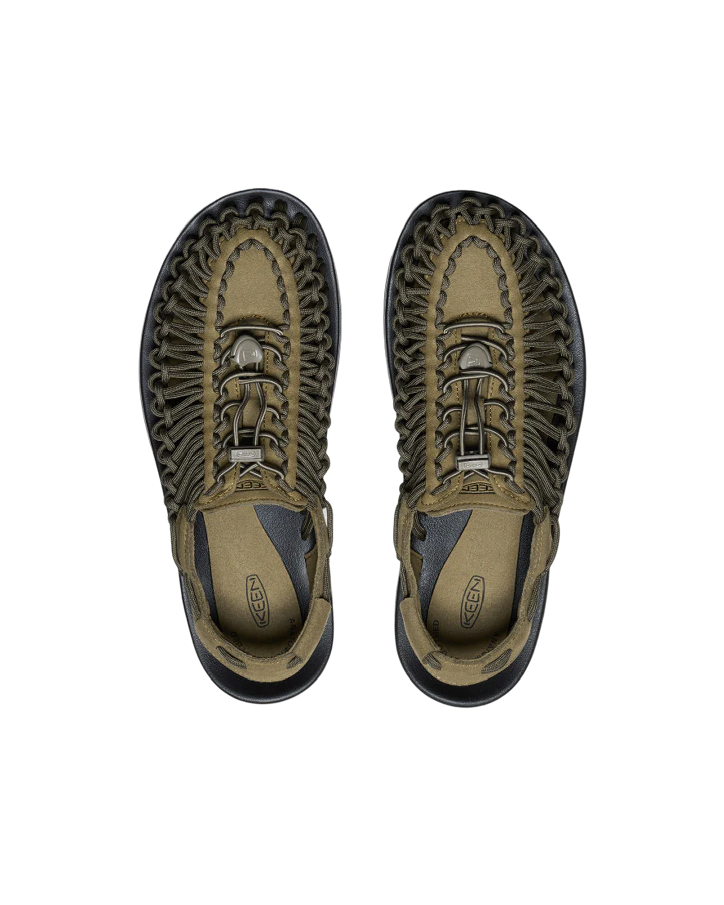 UNEEK Sneaker - Dark Olive/Black
