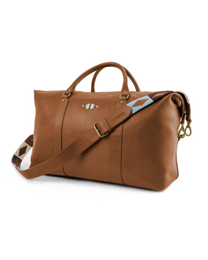 Pampeano Caballero Large Travel Bag - Tan Leather - Mandy