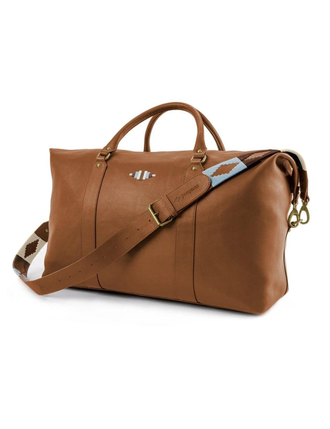 Pampeano Caballero Large Travel Bag - Tan Leather - Mandy