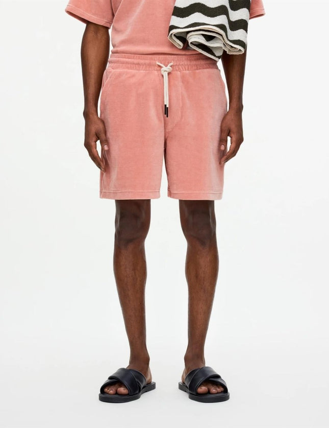 OAS Cameo Velour Shorts - Mandy
