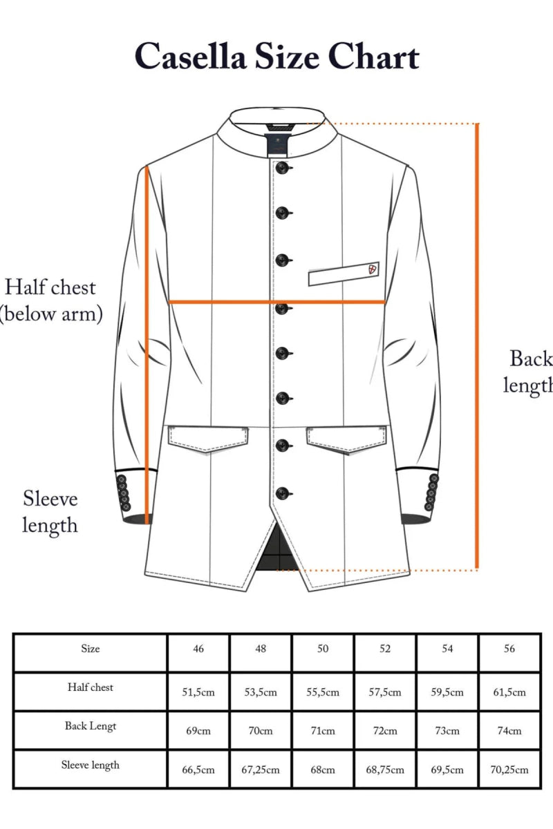 Blue De Genes Casella Officers Blazer - Mandy