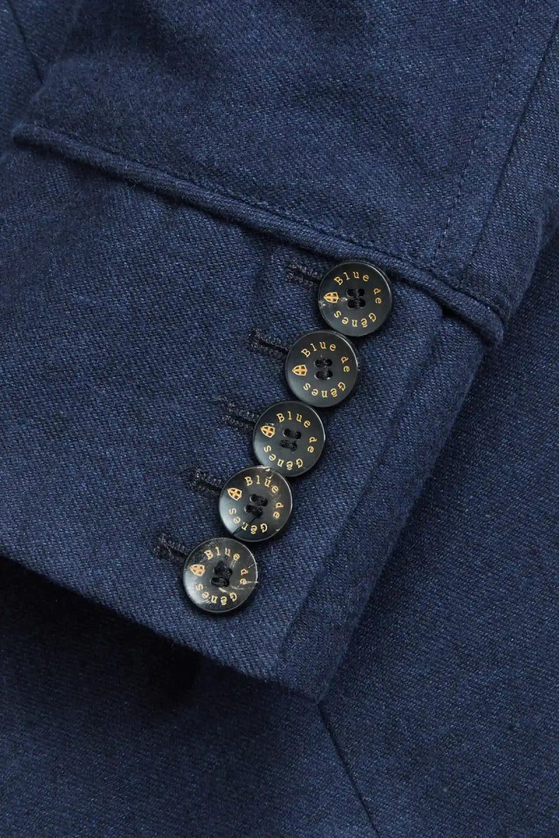 Blue De Genes Casella Officers Blazer - Mandy
