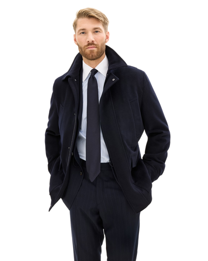 Brushed Wool Traveller Jacket