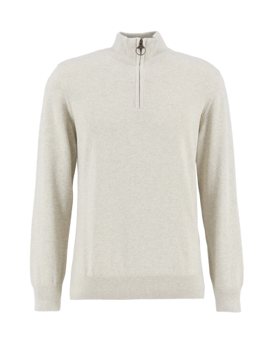 Cotton Quarter-Zip Jumper