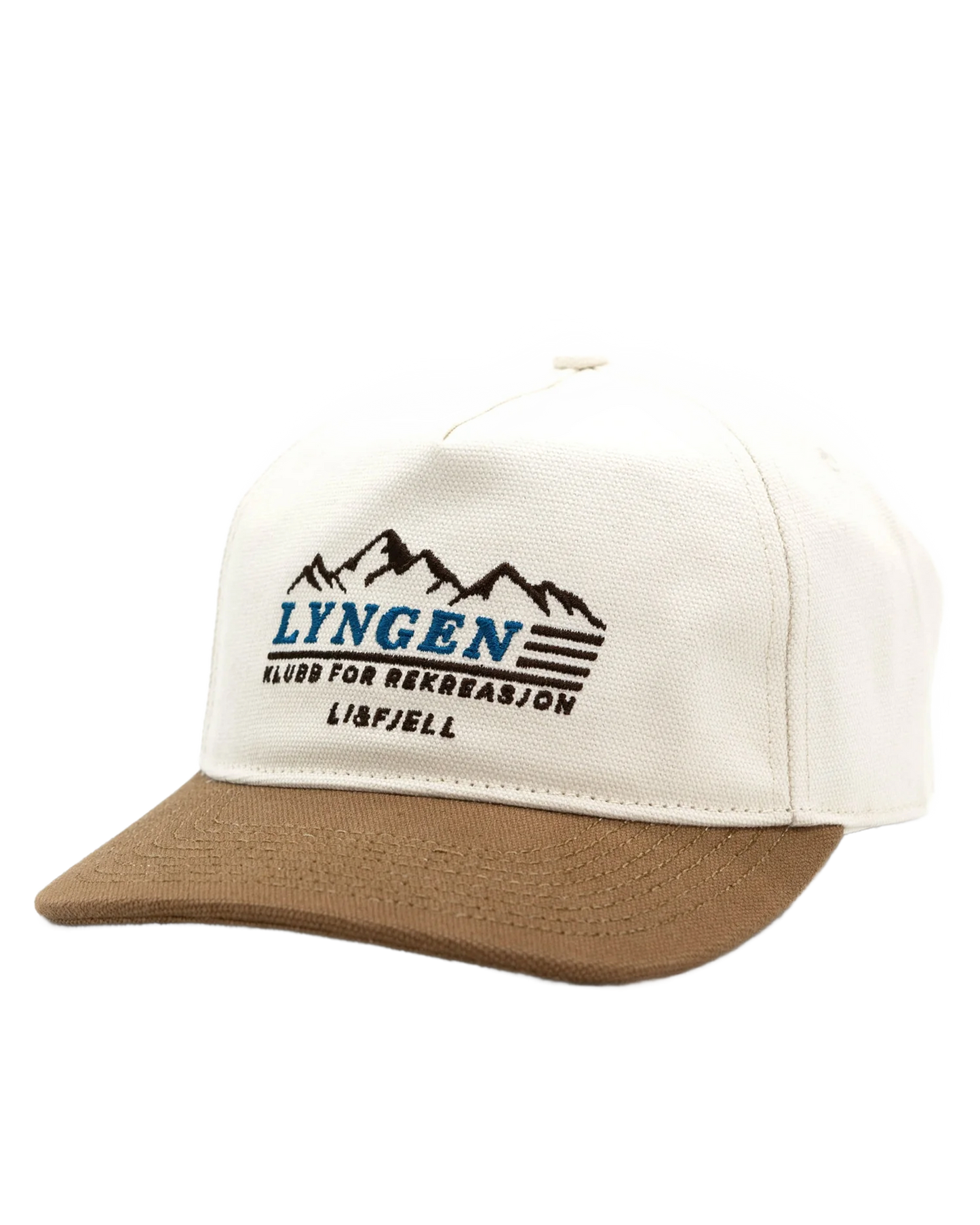Lyngen Rekreasjon Caps – Hvit/Brun