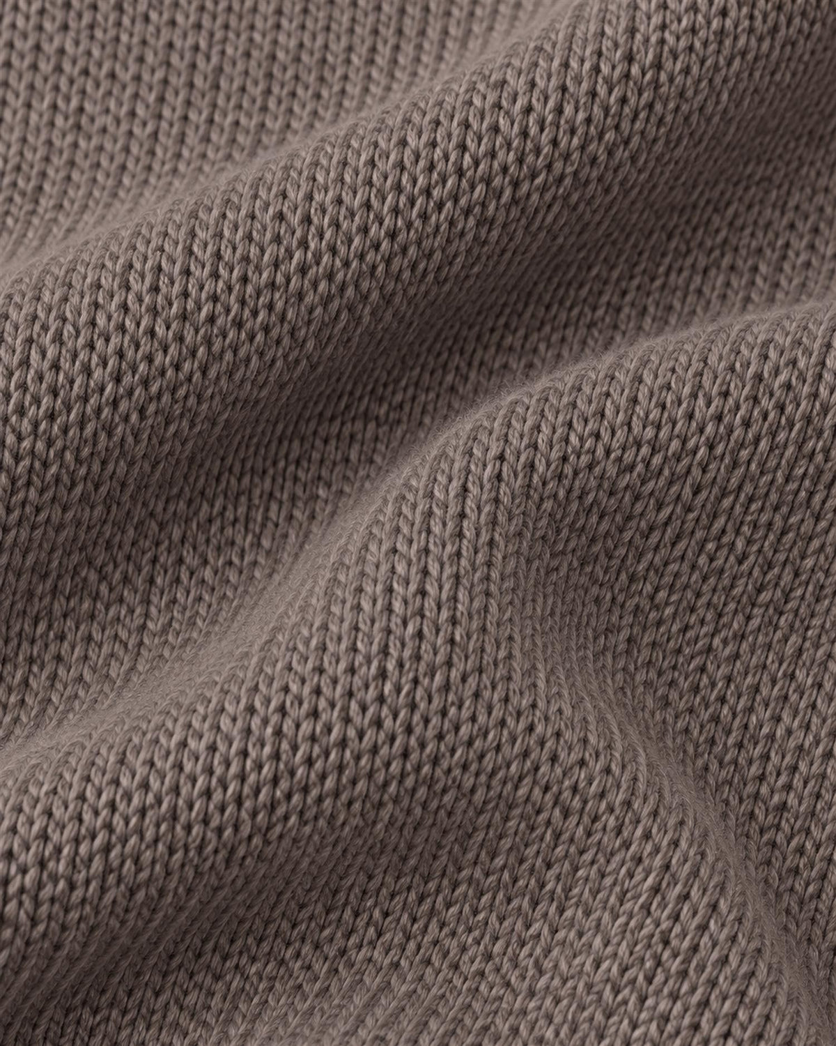 Full-Zip Wool Jacket – Brown