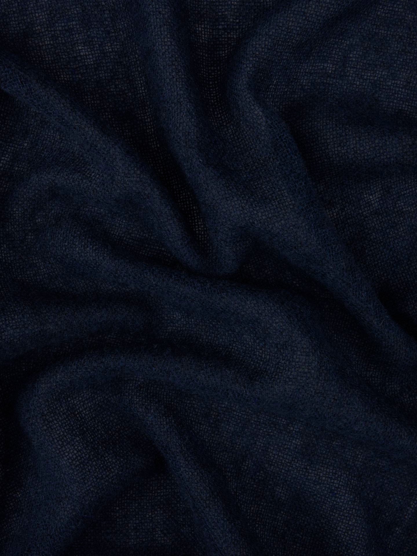 Scarf, 60 X 200 Cm Wool Cashmere Navy