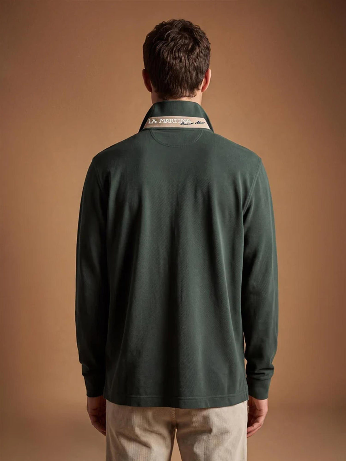 La Martina Doran Langermet Polo – Sycamore