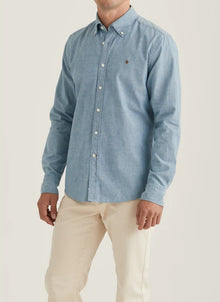 Morris Stockholm Chambray Slim - Mandy