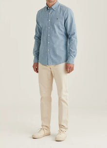 Morris Stockholm Chambray Slim - Mandy