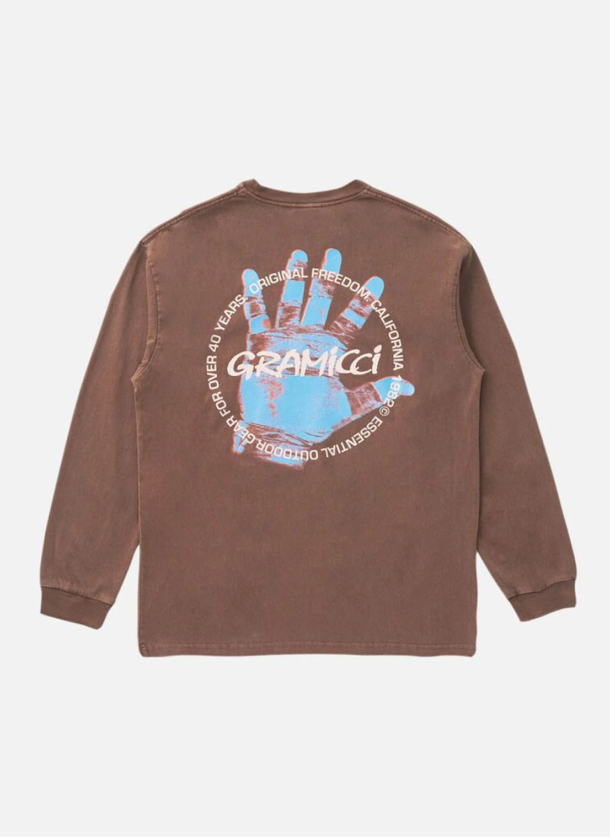 Gramicci Climber’s Hand L/S Tee - Mandy