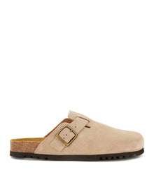 Scholl Clogs Dark Beige Olivier New - Mandy