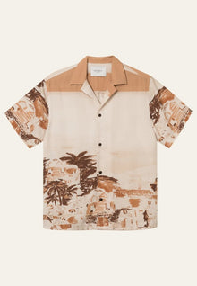 Les Deux Coastal aop ss shirt - Mandy